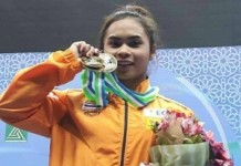 ปุ๊กลุก” ศิริภุช กวาดเรียบ 3 เหรียญทอง ยกน้ำหนักเอเชีย