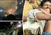 ไฟไหม้ในวัดอินเดีย ค่าชีวิตกว่า 60 ชีวิต บาดเจ็บกว่า 200 ราย