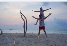 เป๊ก เปรมณัช ควง นิว สวีตทะเลพังงา