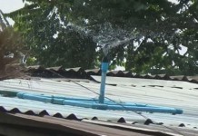 พายุฤดูร้อนถล่มอำเภองาว จังหวัดลำปาง