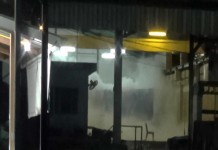 ก๊าซแอมโนเนียโรงน้ำแข็งรั่ว ที่แปดริ้ว