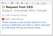 FBI เตือน ระวัง E-mail ปลอมเป็นผู้บริหารหลอกโอนเงิน