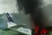 เปรู ยิงเครื่องบินเล็กของโบลิเวียตก หลังคาดว่านำเข้ายาเสพติด