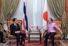 รัฐมนตรีต่างประเทศ ต้อนรับรัฐมนตรีต่างประเทศญี่ปุ่น