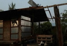 พายุร้อน ลูกเห็บ ถล่มตาก