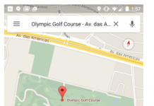 Google Maps เวอร์ชันใหม่แสดงแผนผังภายในสนามแข่งกีฬาโอลิมปิก 2016