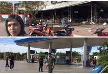 ระทึก..พนง.สาว”เฃเว่นส์”เผยนาทีหนีตาย หลังคนร้ายบุกปั้มน้ำมัน ปตท. เผาร้านฯวอดที่หนองจิก”ปัตตานั”