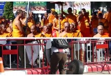 “ศิษย์ธรรมกาย”ตั้งขบวนแถวตั้งรับ! สวดมนต์ปิดทางเข้า “กุฏิดาวดึงส์” ตามเป้าหมายจับ “พระธัมมชโย”