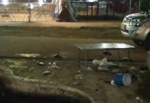 “โจ๋”เขม่นกันในงาน..ปาระเบิดกลางงานบุญ ดับ 4 เจ็บ 5