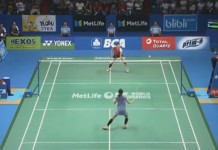 น้องแนทพ่ายญี่ปุ่น1-2เกมรอบรองขนไก่BCAอินโดฯโอเพ่น