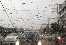 ไทยฝนลดเหนืออีสานใต้ตกบางแห่ง-กทม.ตก10%