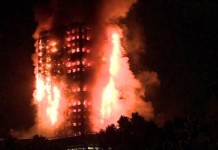 ไฟไหม้ท่วมตึก27ชั้นหวั่นถล่ม! ใน”ลอนดอน” เบื้องต้นหามส่งโรงพยาบาล30ราย (ชมคลิป)