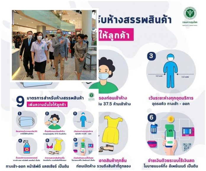 ผ่อนปรนเปิดห้างสรรพสินค้า