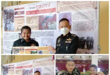 ข่าว….วันสถาปนาหน่วยบัญชาการรักษาดินแดนครบ 75 ปี..พล.ท.วสุ เจียมสุข ผบ.นรด. รับมอบบอร์ด”วีรกรรมยุวชนทหาร” จาก ผกก.ท.ญ.ธัญธรณ์ บัวงาม วันสถาปนาหน่วยบัญชาการรักษาดินแดนครบ 75 ปี